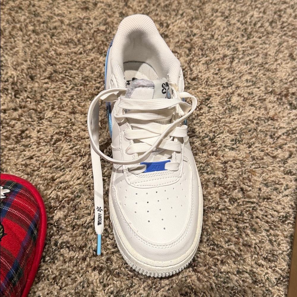 Blue Swooshes Mark The Nike Air Force 1’s Second ’82-Themed Colorway - Picture 14 of 15